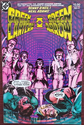 Green Lantern/Green Arrow #4 VF+ 8.5 (DC 1983) ~ Neal Adams Art  