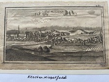 Copperplate monastery Michelfeld 1690 Franconian Switzerland S6_1