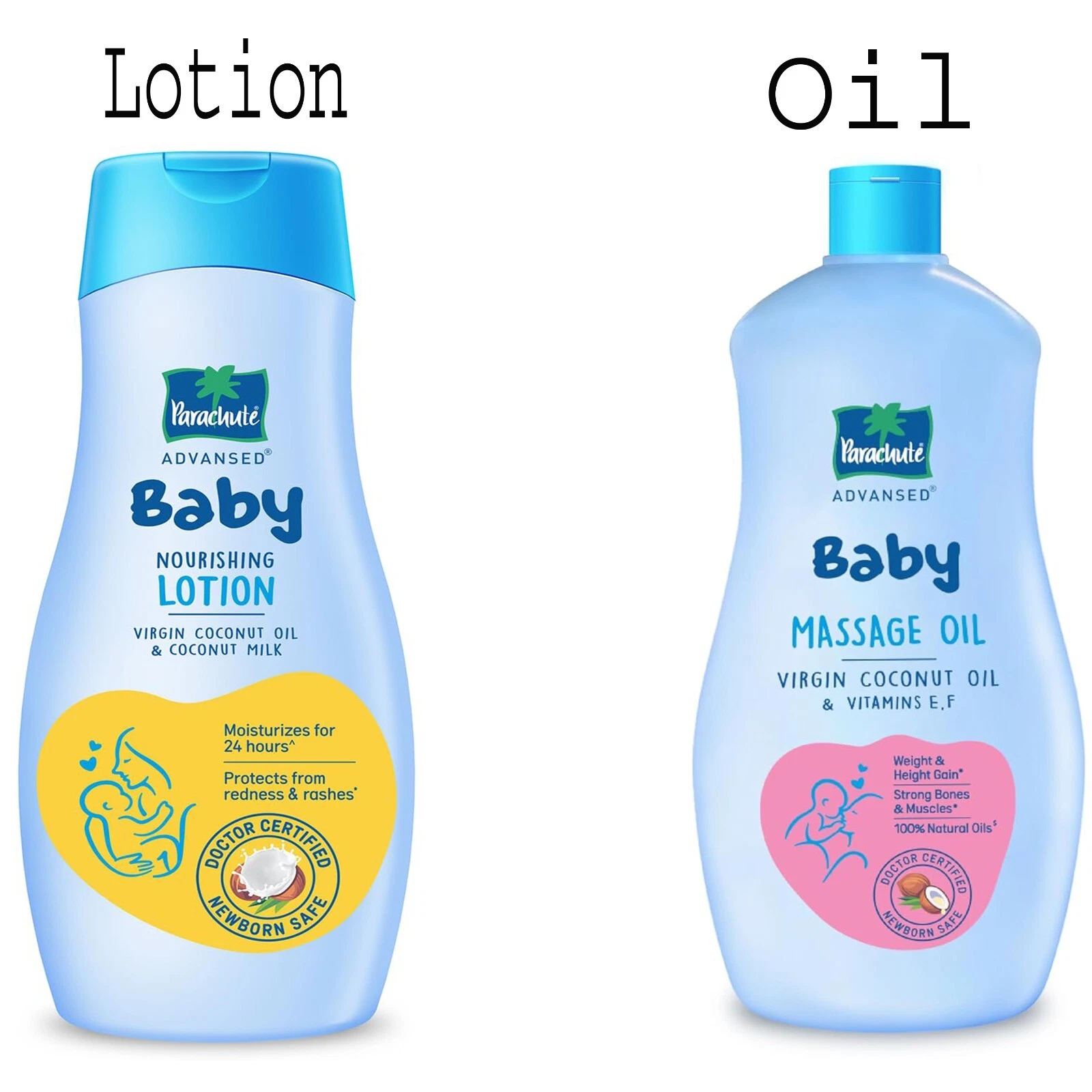 Parachute Advansed Baby Massage Oil & Lotion for New Born 100% Virgin Coconut
Opens in a new window 