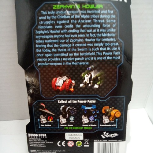 Lot of 4 Mechatars Power Pack Zephyin's Howler Lost Obsidian Hammer of Glacius G - Picture 10 of 12