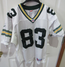 rare Terry Glenn NFL Nike Pro Line Green Bay Packers Football Jersey Sz 48 sewn