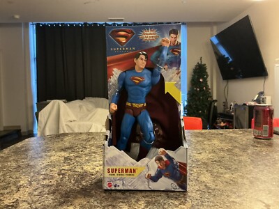 Superman Returns 10'' Poseable Action Figure - 2006 MATTEL / DC Comics J2096 MINT