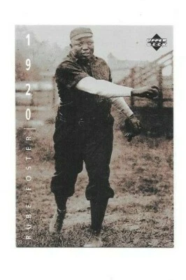 RUBE FOSTER CHICAGO AMERICAN GIANTS BASEBALL THE AMERICAN EPIC - Photo 1/2