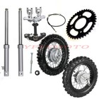 <!--F#f_0-->2.50-10 Front + Rear Drum Brake Wheel Tire Front Fork Shock for Pit Dirt Bike AU<!--F/-->