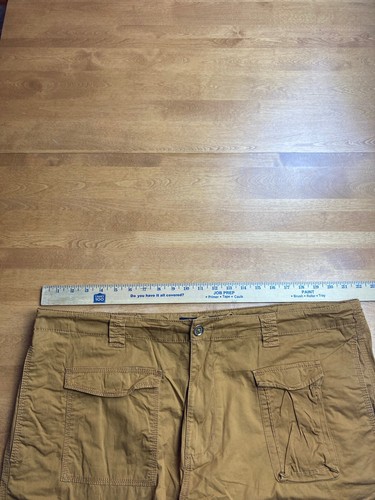 VINTAGE Sean John Shorts Mens 40 Tan Cargo y2K Raver Gorpcore Utility Drawstring - Picture 10 of 21