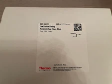 Thermo 88379 Low Protein Binding Microcentrifuge Tubes 2.0mL X250 TOTAL NEW