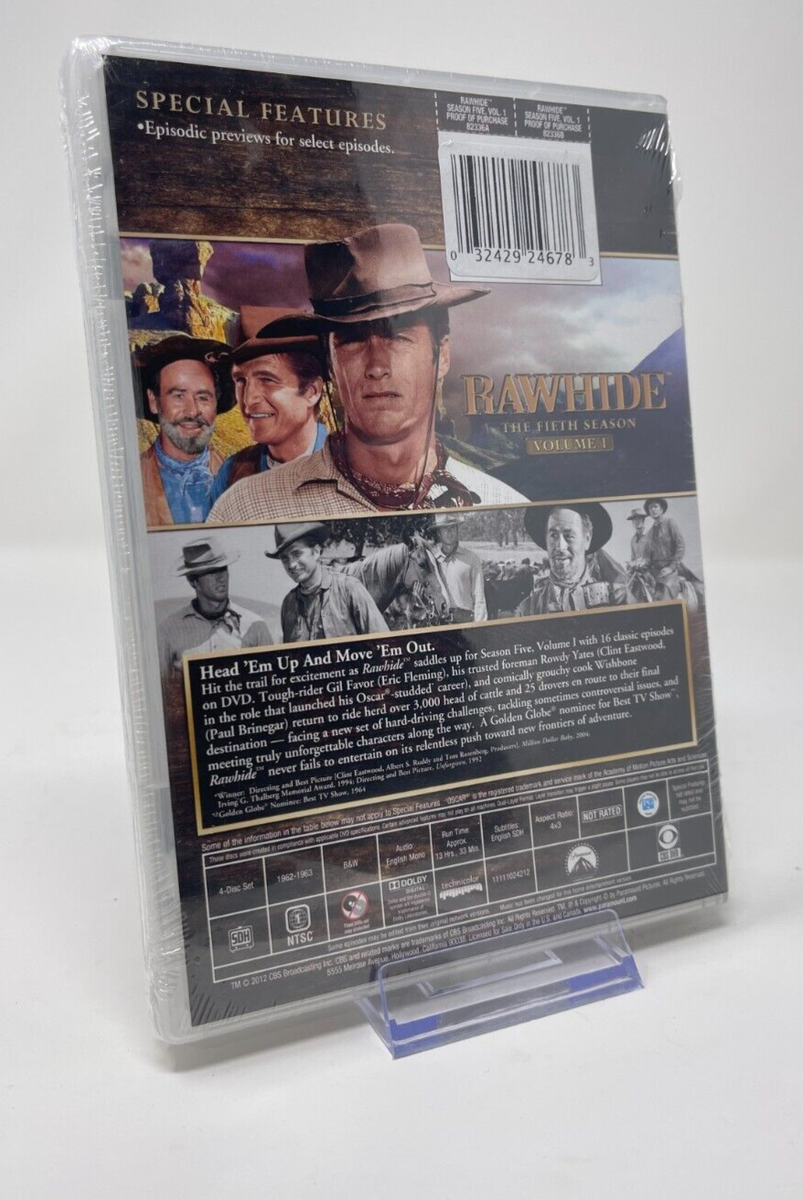 Rawhide: the Fifth Season - 1／ [DVD] [Import] Amazon.com: Rawhide: The Complete First, Second, Third