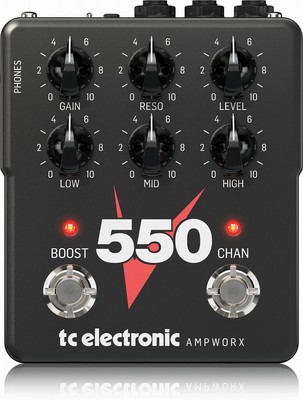 New tc electronic / V550 PREAMP Guitar preamp/simulator 4033653032780