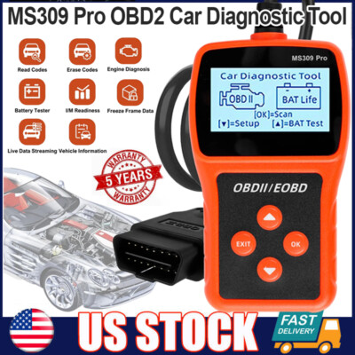 Automotive OBD2 Scanner EOBD OBD Car Diagnostic Code Reader Check Engine Fault
