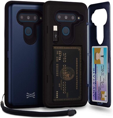 TORU CX PRO Case for LG V40 ThinQ, with Card Holder | Slim Protective Cover w...