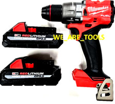 Milwaukee FUEL 2904-20 1/2" Brushless Hammer Drill, 2 48-11-1835 Batteries M18