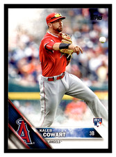 2016 Topps  #325 Kaleb Cowart  RC