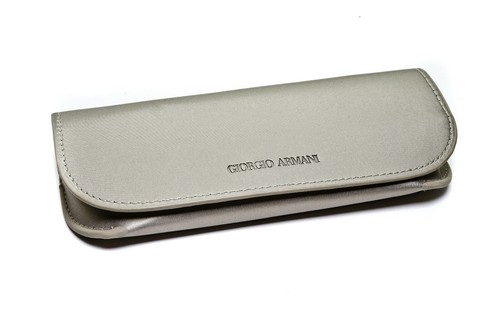 Giorgio Armani AR 7064-Q 5017 Black 54/19/145 Titanium Eyeglasses Italy - New - Picture 2 of 8