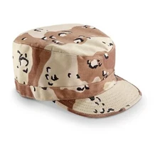 CLEARANCE Propper BDU Patrol Cap - 6 Color Desert Camouflage - Size Medium Only!