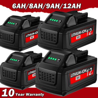 18V 12Ah For Milwaukee FOR M18 Lithium Battery 48-11-1860 48-11-1828  Australia
