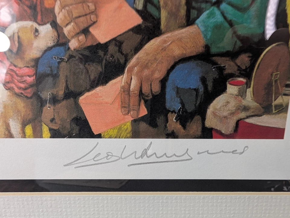 Remember When (Leighton Jones) Emmett Kelly Circus Collection 806/9900 16"x15" Foto 4 de 4