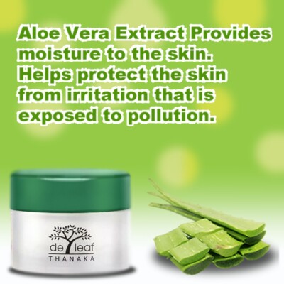 De Leaf Thanaka Moisturizing & Whitening Cream Facial cream 40ml