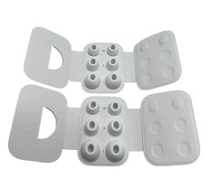 Lot of 2 Genuine Apple AirPod PRO Ear Tips XSmall/Small/Large ear tips White NEW