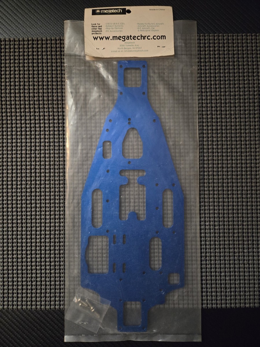 Megatech Aluminum Main Chassis For Traxxas Nitro 4Tec 3.3 Pro .15