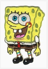 2X2.75" Spongebob IRON ON / SEW ON PATCH