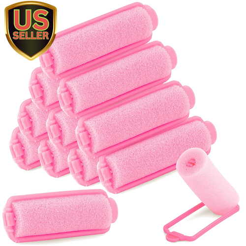 Foam Hair Roller Set, Heatless Hair Curlers to Sleep In, Self-Fastening, Soft...