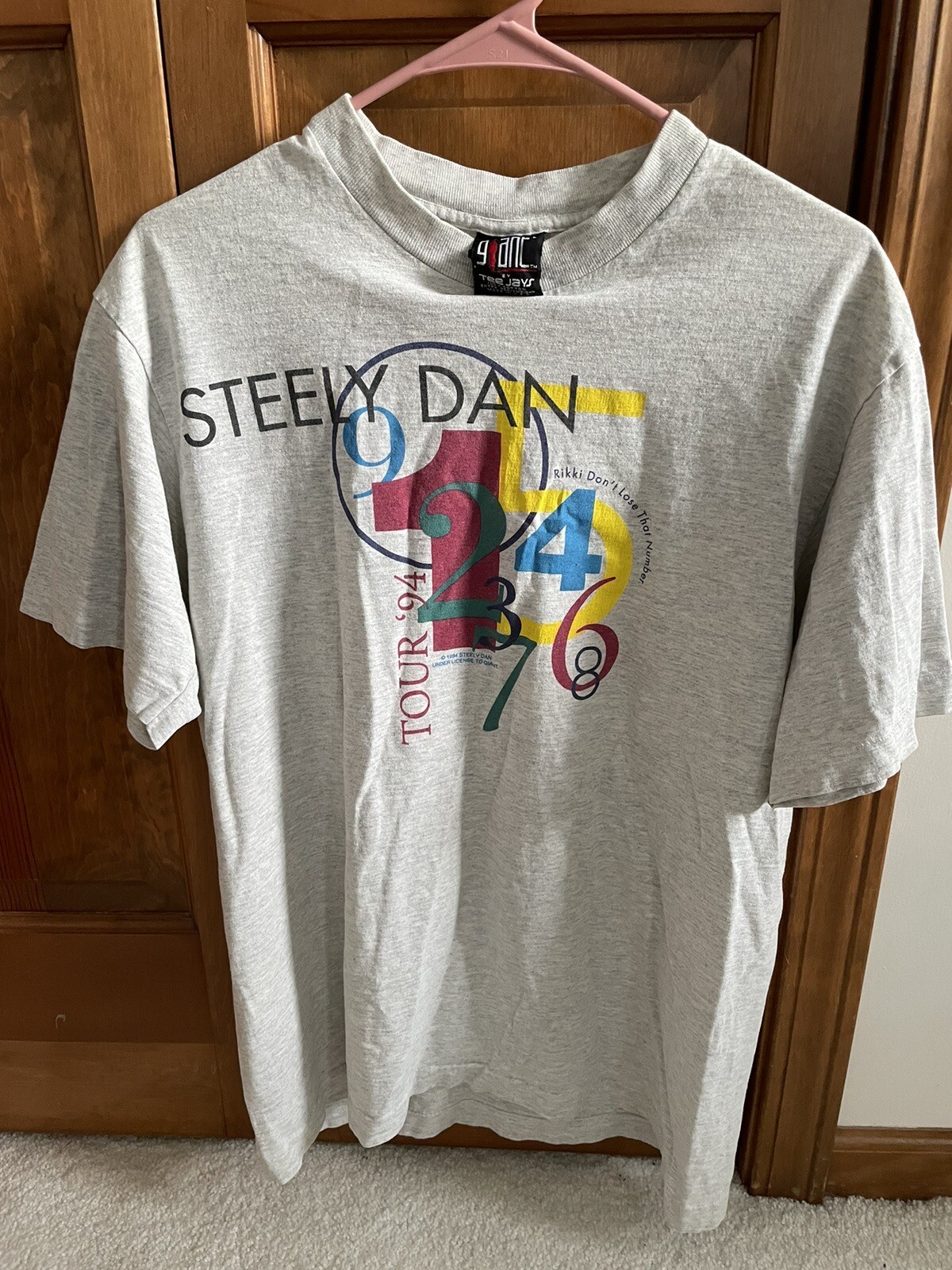 Steely Dan Rikki Vintage Shirt Giant L 90s Cuisine reunionnaise