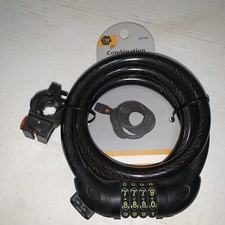Cable Lock 4 Digit Combination NEW In Package by TuffWork
