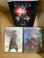 Blade Trilogy DVD Lot - Blade, Blade II, Blade Trinity, Wesley SNipes