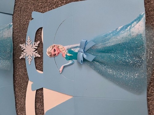 Frozen Elsa Party Geschenkboxen 4er-Pack Party Gefälligkeiten Neu Schön - Bild 3 von 3