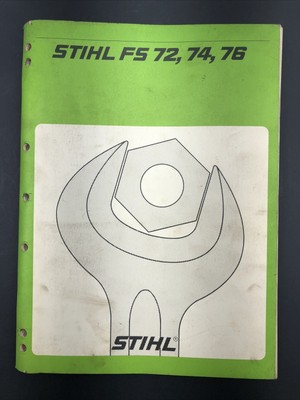OEM Original Stihl Parts: Service Repair Shop Manual for FS ...