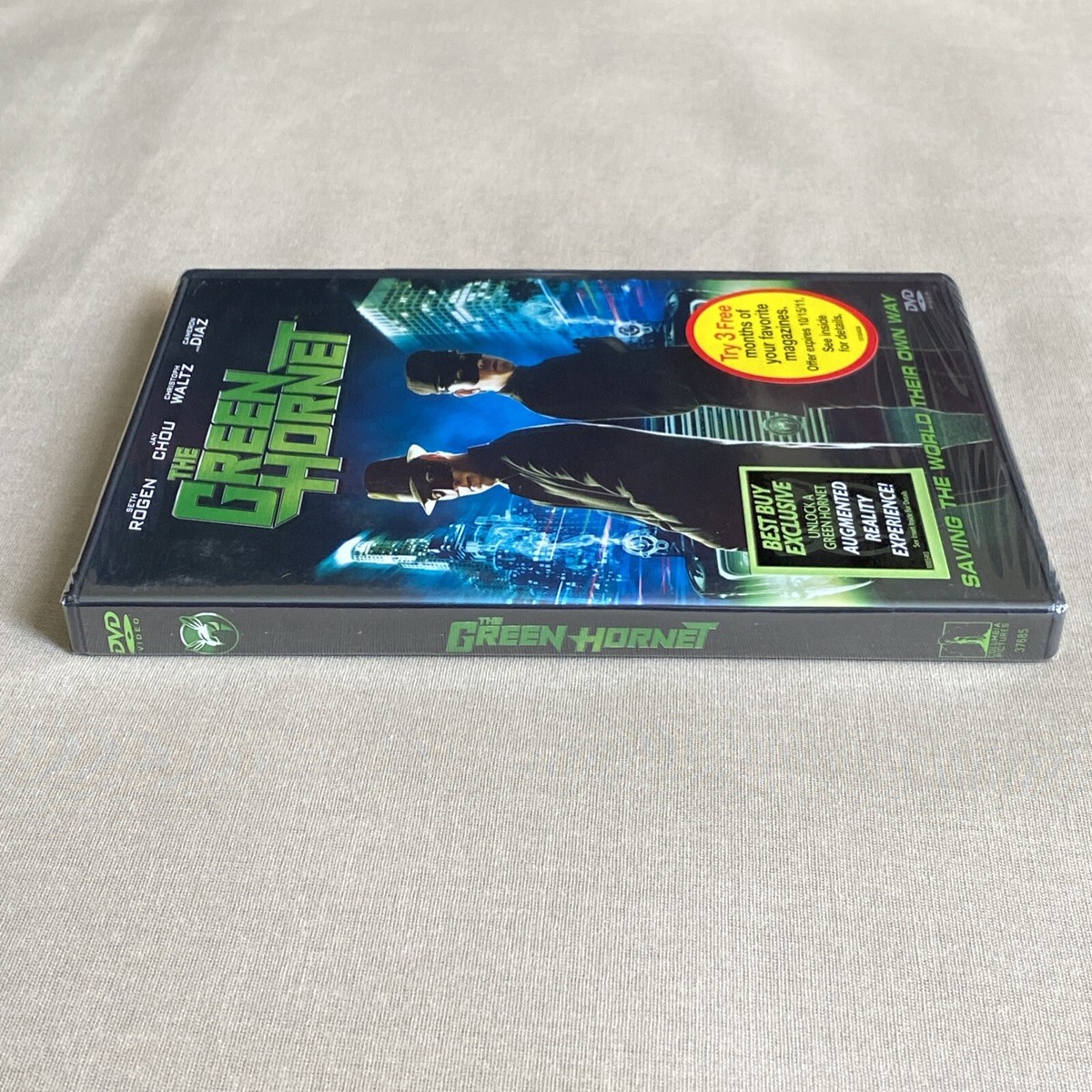 The Green Hornet (DVD 2011 NEW) Vigilante Action Comedy Seth Rogen