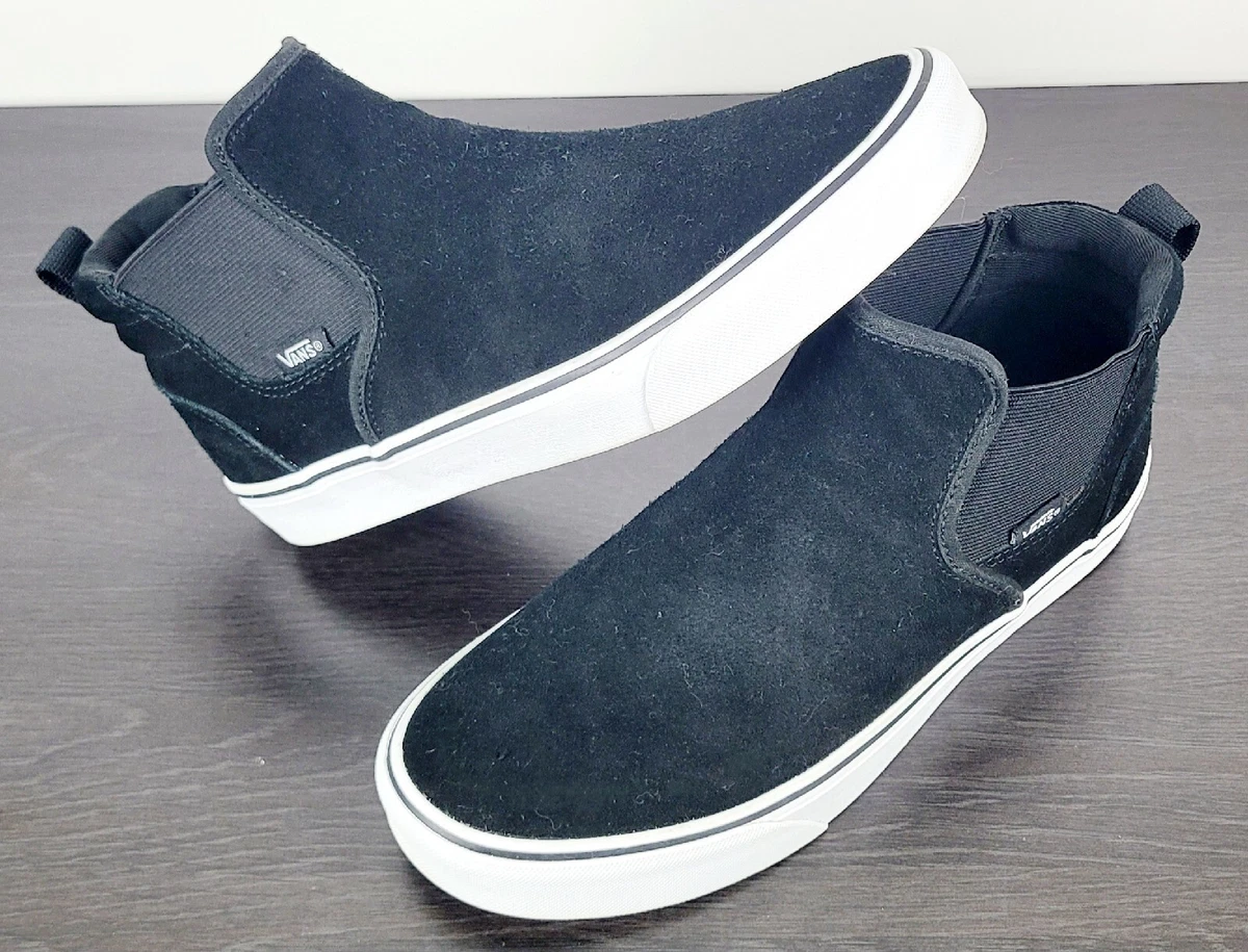Vans asher slip on mid Clearance