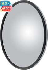 610673 8-Inch Stainless Steel Center-Mount Convex Mirror Head with J-Bracket, Un