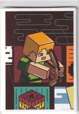 Panini Minecraft Treasure Sticker 2021 Nr. 168 Art out of the Cube Alex