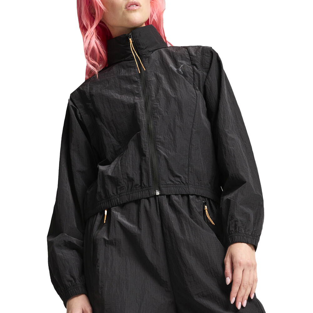 Женская куртка Puma Dare To Modular на молнии, размер L, Повседневная спортивная верхняя одежда 62