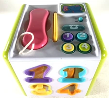 Red Box Electronic Activity Box Phone Telling Time Clock Shape Puzzle Learning