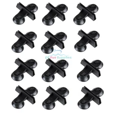 AQUANEAT 12 Pack Aquarium Fish Tank Divider Suction Cup Plastic Sheet Holder