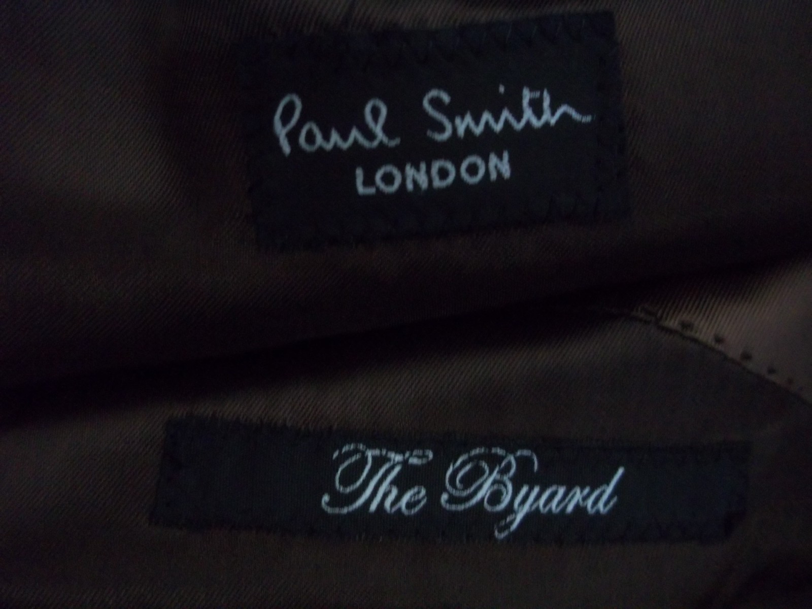 ( Paul Smith solid brown 2button side vents cotto… - image 9