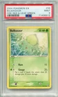 2004 POKEMON EX FIRE RED & LEAF GREEN BULBASAUR #55/112 COMM NON-HOLO PSA 9 A E4