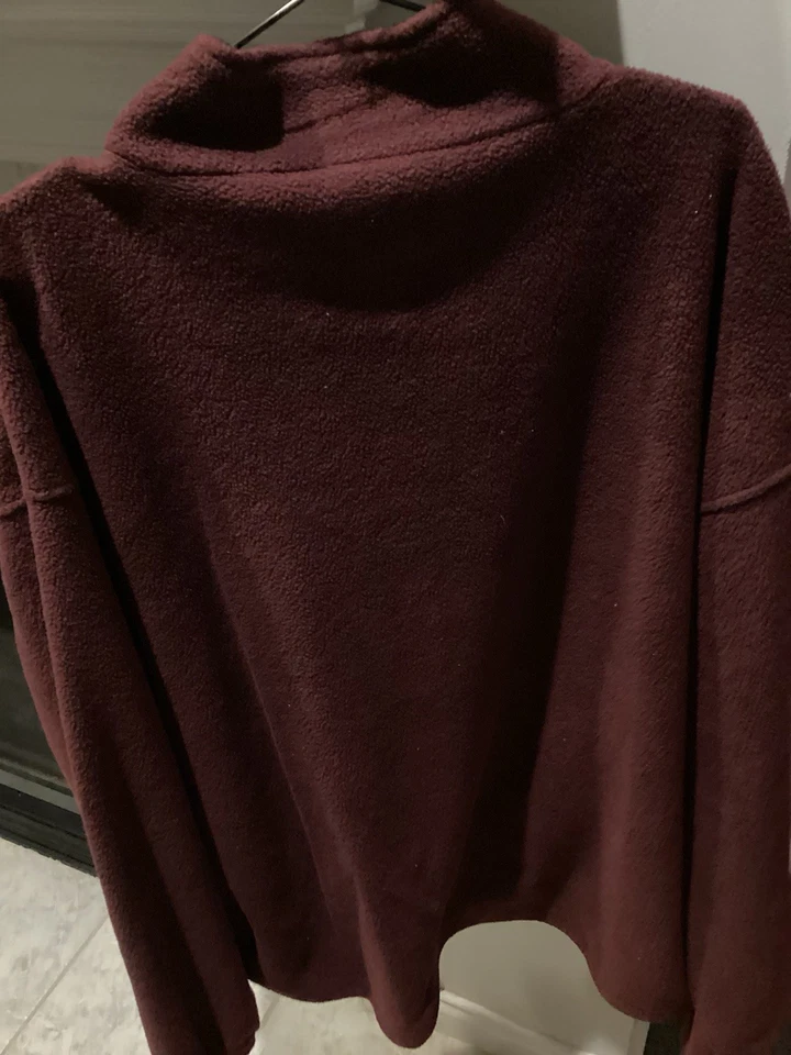 Men’s CHARLES RIVER APPAREL Full Zip Maroon Jacket XXL 2XL - Изображение 3 из 3