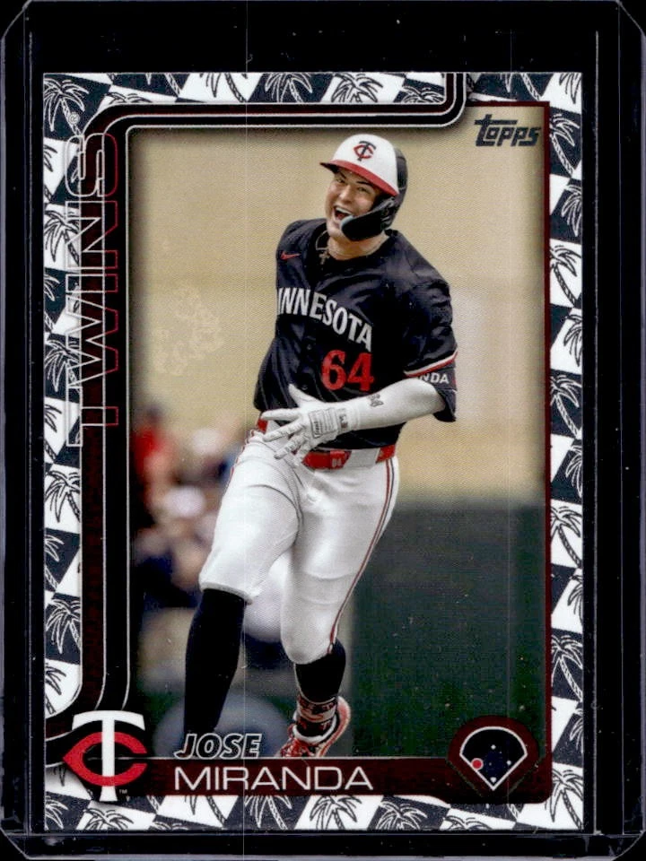 2025 Topps Jose Miranda Spring Training #310 Twins