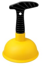 Mini Sink Drain Plunger Compact Clog Remover for Sinks, Showers, and