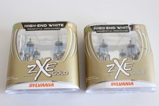 Sylvania Silverstar Zxe Gold H13 Headlight 2 Sets 4 Bulbs Total Open Box 32 Sylvania Silverstar Zxe Gold H13 Headlight 2 Sets 4 Bulbs Total Open Box 32