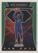 2020 Panini Prizm WNBA Far Out Green Prizm Arike Ogunbowale #1 0kr