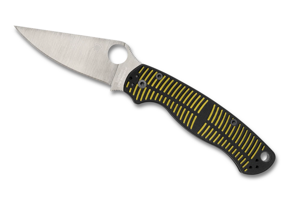 Cuchillos Spyderco Para Militar 2 Sal C81GBKYLMCP2 Amarillo Negro G10 CPM Magnacut Foto 3 de 4