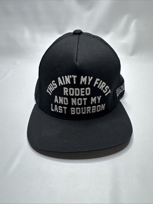 TorchTree Kentucky Bourbon My First Rodeo Snap Back Baseball Cap Black One Size