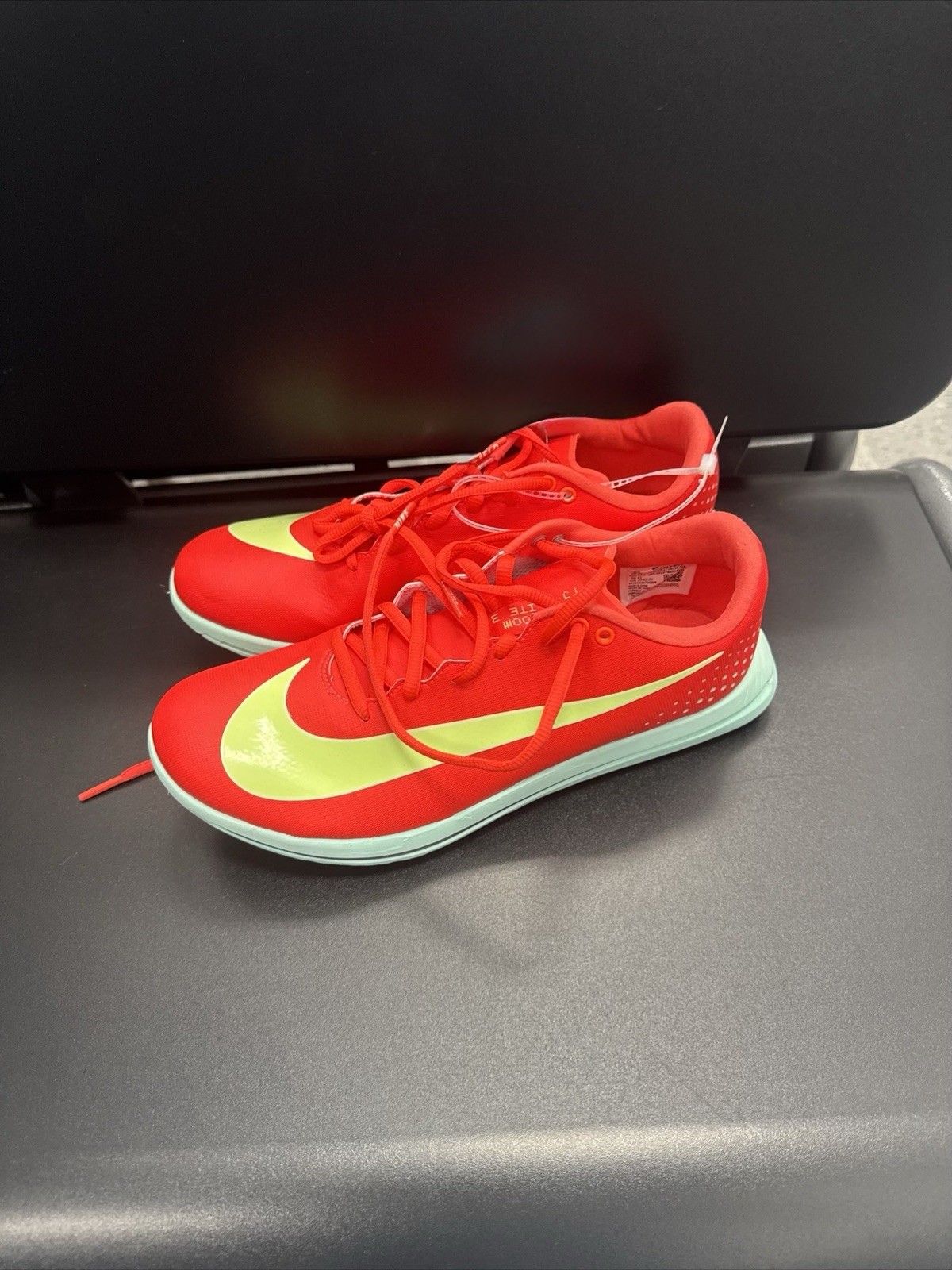 Nike Triple Jump Elite 3 Track Spikes Bright Crimson HV6425-600 Men’s Sz 9.5