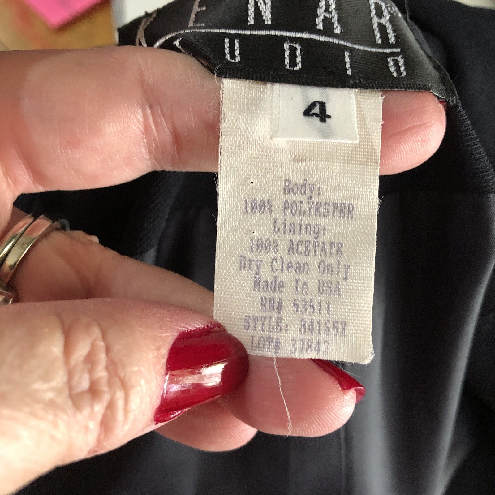 KENAR STUDIO Collared 3 Button Blazer Jacket Blac… - image 13