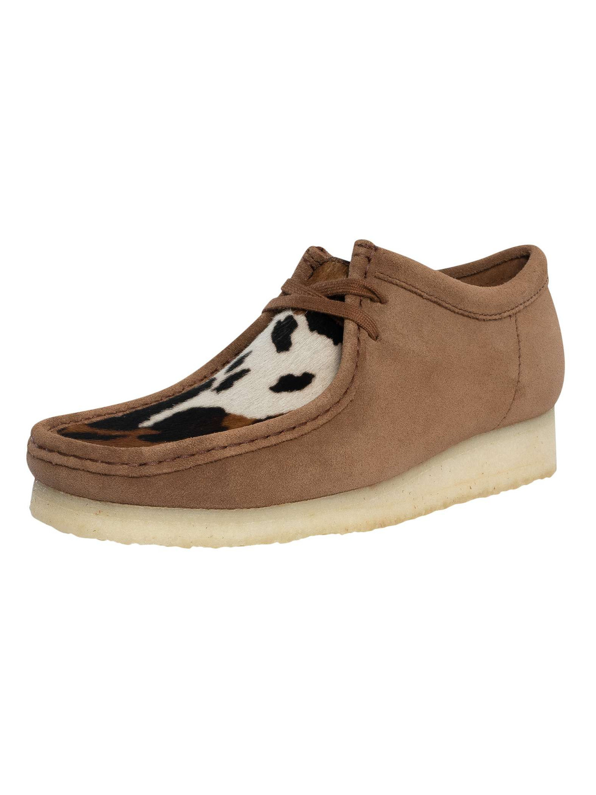Мужские замшевые туфли Wallabee от Clarks Originals коричневые 12790₽