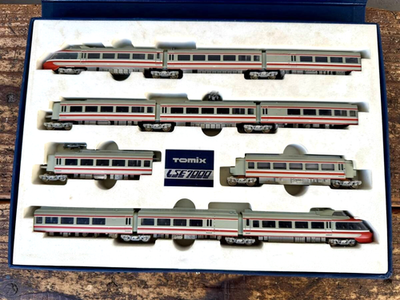 TOMIX 92009 Odakyu 7000 Romancecar LSE N Gauge Train Set Tested